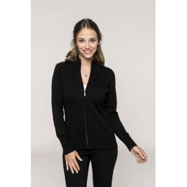 LADIES' FULL ZIP  CARDIGAN