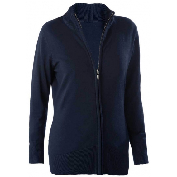 LADIES' FULL ZIP  CARDIGAN
