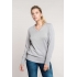 LADIES' V-NECK JUMPER