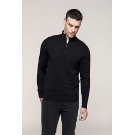 MEN'S ZIP NECK JUMPER