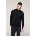 MEN'S ZIP NECK JUMPER