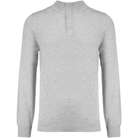 PREMIUM BUTTON NECK JUMPER