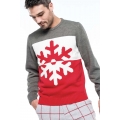 SNOWFLAKE MOTIF JUMPER