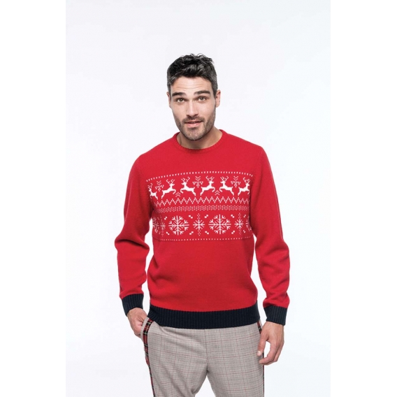 REINDEER MOTIF JUMPER