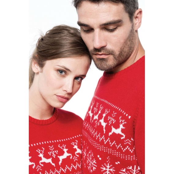 REINDEER MOTIF JUMPER