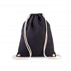 ORGANIC COTTON BACKPACK WITH DRAWSTRING CARRY HANDLES