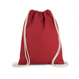 DRAWSTRING BAG WITH THICK STRAPS