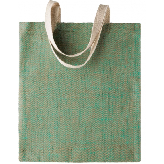 100% NATURAL YARN DYED JUTE BAG