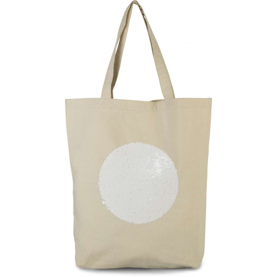 SEQUIN SHOPPER BAG