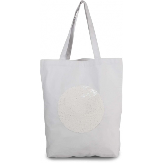 SEQUIN SHOPPER BAG