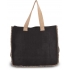 JUTE BAG WITH CONTRAST STITCHING