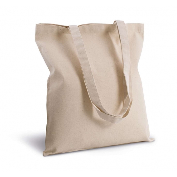COTTON CANVAS SHOPPER BAG