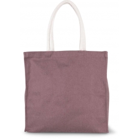 LARGE POLYCOTTON SHOPPER BAG