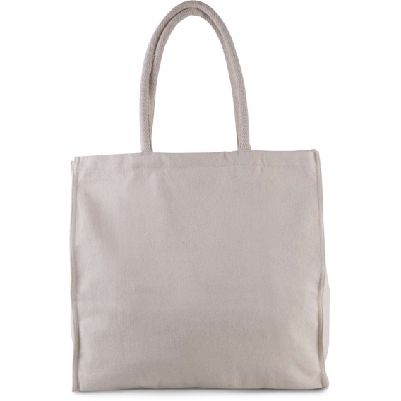 LARGE POLYCOTTON SHOPPER BAG