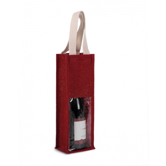 JUTE BOTTLE BAG