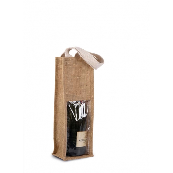 JUTE BOTTLE BAG