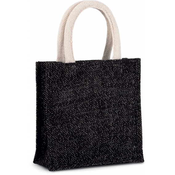 JUTE CANVAS TOTE - SMALL
