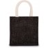 JUTE CANVAS TOTE - SMALL