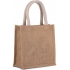 JUTE CANVAS TOTE - SMALL