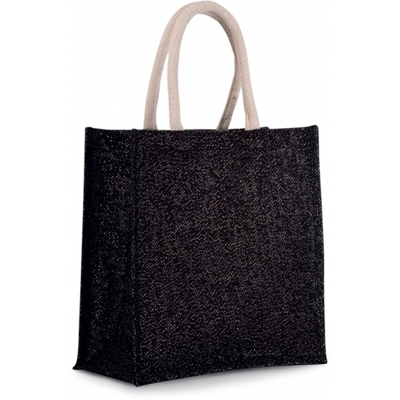 JUTE CANVAS TOTE - LARGE