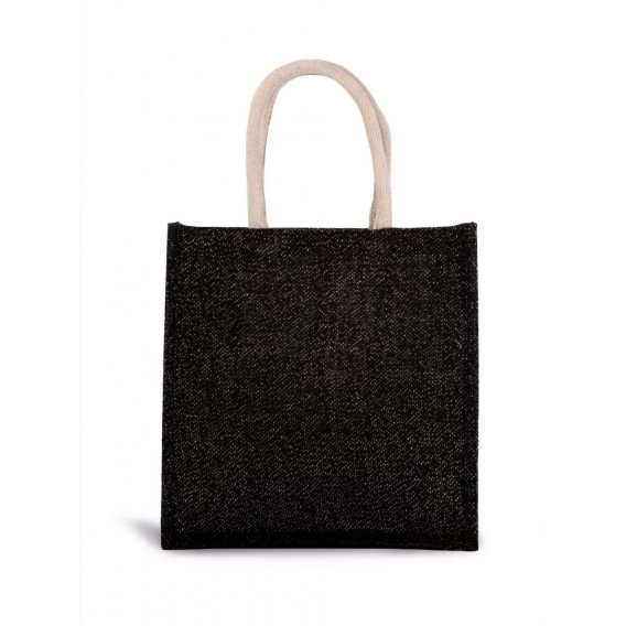 JUTE CANVAS TOTE - LARGE
