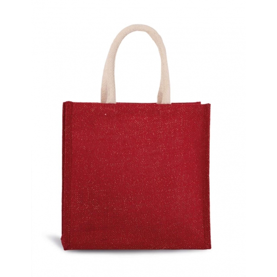 JUTE CANVAS TOTE - LARGE