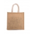 JUTE CANVAS TOTE - LARGE