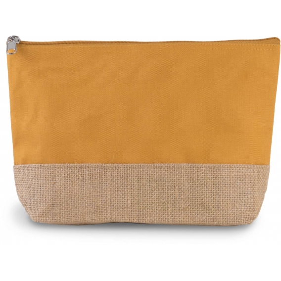 CANVAS & JUTE POUCH