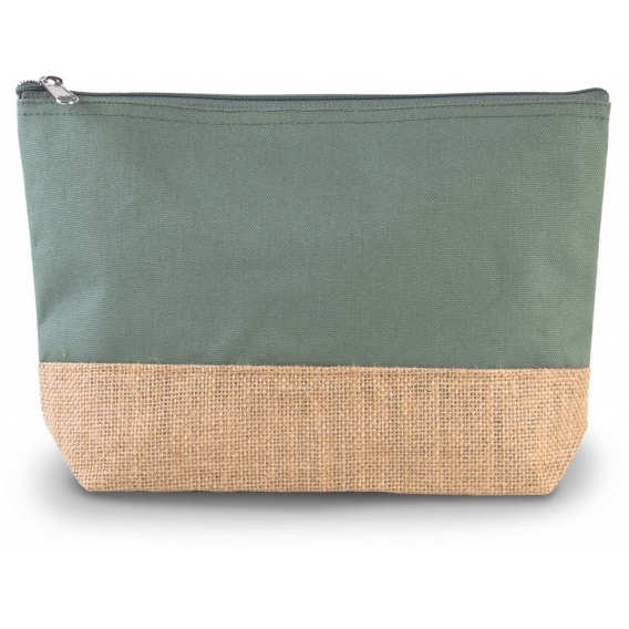 CANVAS & JUTE POUCH