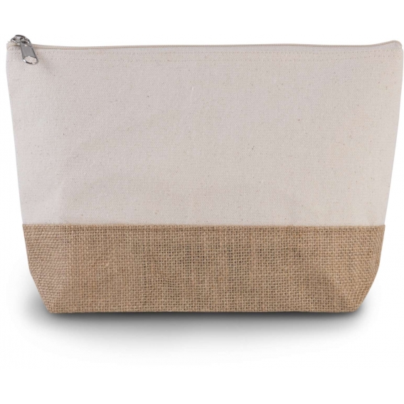 CANVAS & JUTE POUCH