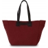 HANDBAG WITH LEATHER HANDLES