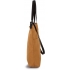HANDBAG WITH LEATHER SHOULDER STRAP