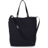 HANDBAG WITH LEATHER SHOULDER STRAP