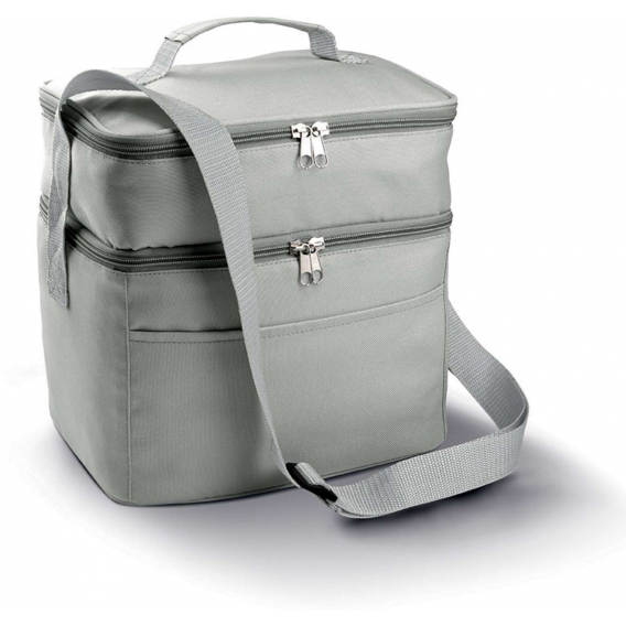 DOUBLE COMPARTMENT COOLER BAG