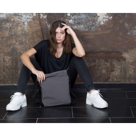 COTTON CANVAS SHOULDER BAG