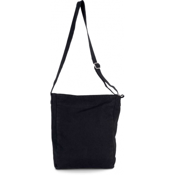 COTTON CANVAS SHOULDER BAG