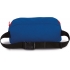 SADDLEBAG WITH MODERN FASTENING IN CONTRASTING COLOURS