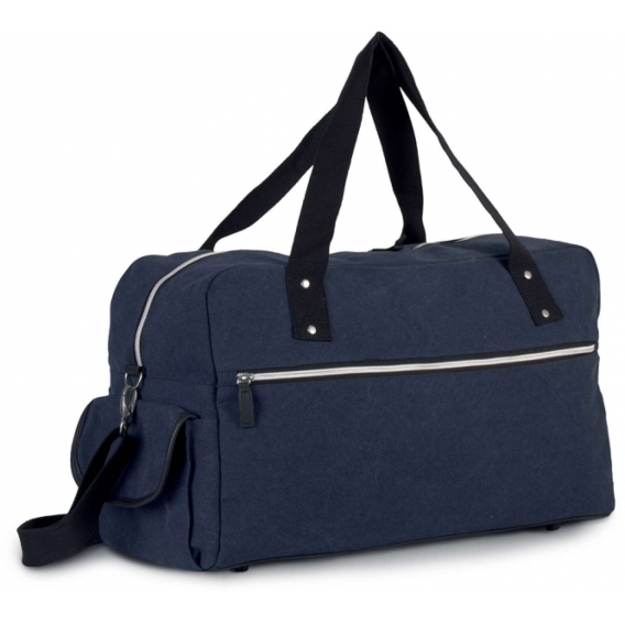 COTTON CANVAS TRAVEL BAG