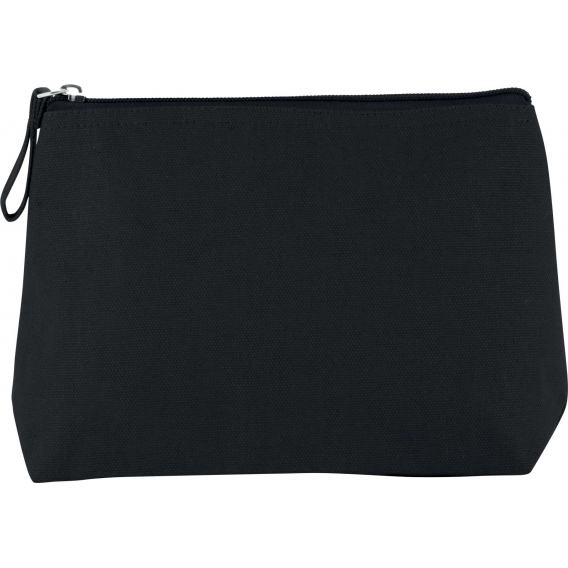 TOILETRY BAG IN COTTON CANVAS