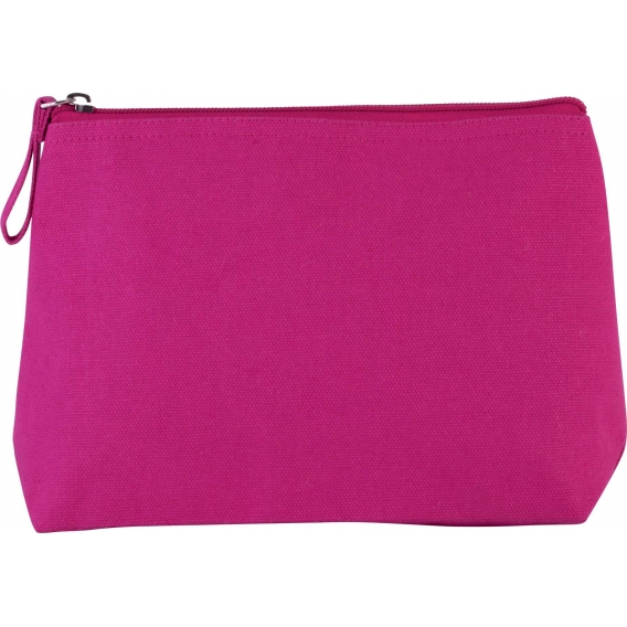 TOILETRY BAG IN COTTON CANVAS