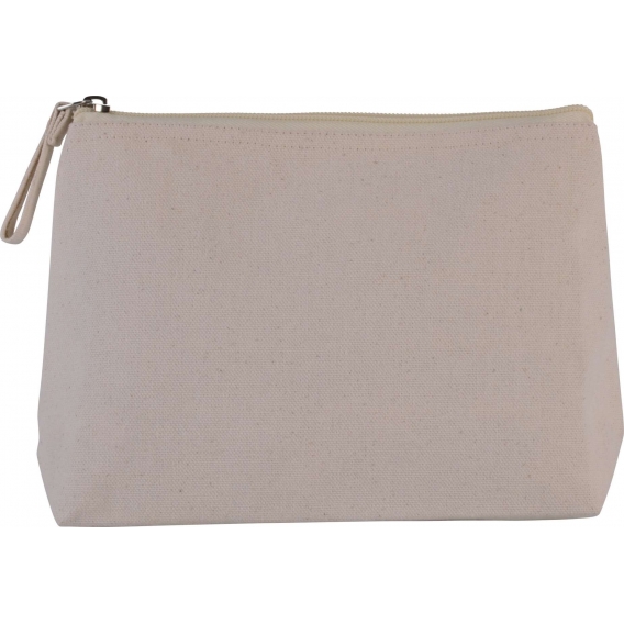 TOILETRY BAG IN COTTON CANVAS