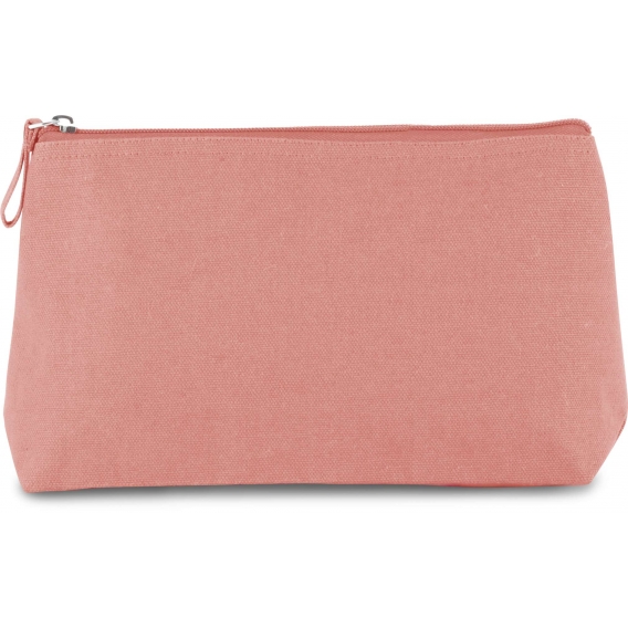 COTTON CANVAS TOILETRY BAG