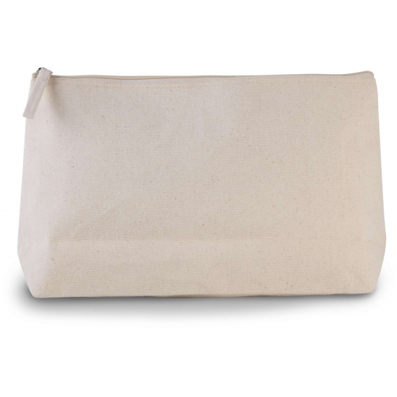 COTTON CANVAS TOILETRY BAG