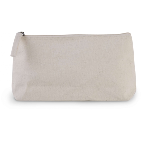 COTTON CANVAS TOILETRY BAG