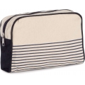 VANITY CASE IN COTTON CANVAS - DUFFEL STYLE
