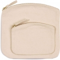 POUCH WITH ZIP FASTENING