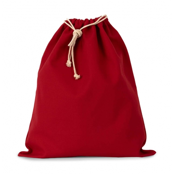COTTON BAG WITH DRAWCORD CLOSURE - LARGE SIZE