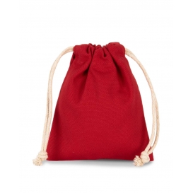 COTTON BAG WITH DRAWCORD CLOSURE - SMALL SIZE