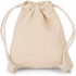 COTTON BAG WITH DRAWCORD CLOSURE - SMALL SIZE