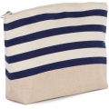 NAUTICAL PRINT ACCESSORIES POUCH